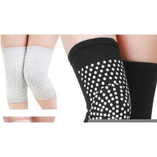 1 Pair Self Heating Magnetic Therapy Knee Pads Sleeve Joint Pain Relief Recovery Arthritis Brace Support Outdoor Sports Belt