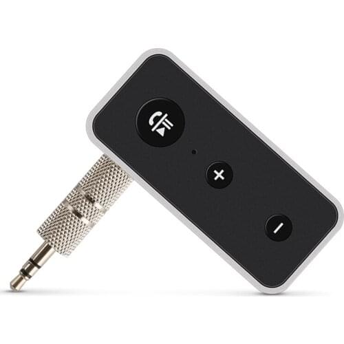 Bluetooth-compatible 5.0 Car Kit AUX 3.5mm Audio Music Receiver Car Kit Audio Receiver Handsfree Call Auto Adapter With Mic