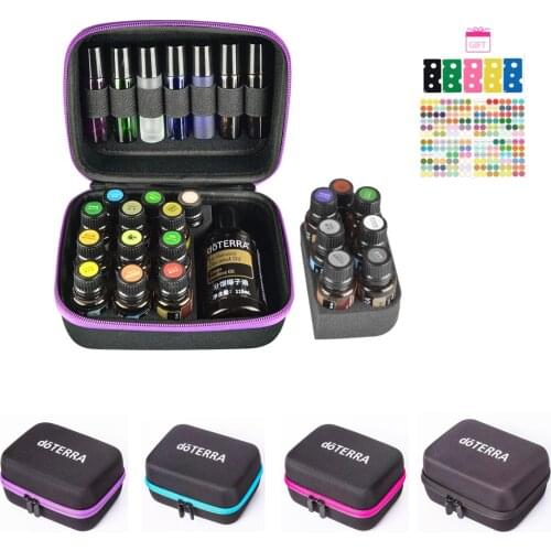 19 Slots 15ML Essential Oil Storage Case for DoTERRA 3ML 5ML 10ML Bottle Holder Essential Oil Organizer Perfume Oil Collect Case