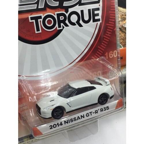 GreenLight 1:64 2014 Niss an GT-R R35 boutique alloy car toys for children kids toys Model original box