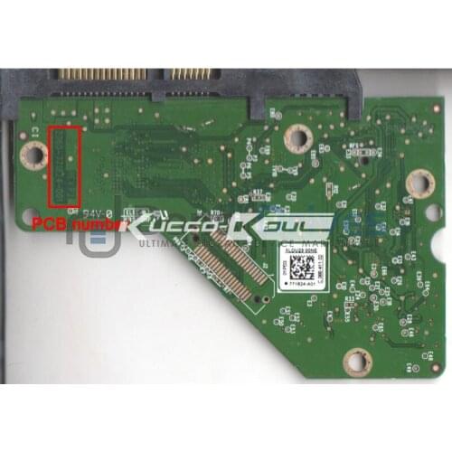 HDD PCB circuit board 2060-771824-001 REV P2 for WD 3.5 SATA hard drive WD10EZLX repair data recovery