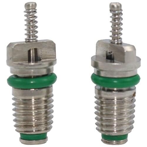 4 Pcs Car AC R134A Car Air Conditioner Valve Core classification valve car air conditioning slide valve repair replacement