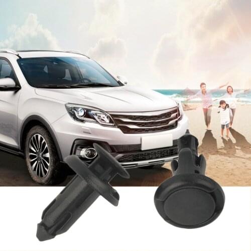 50pcs 11816 8MM Black Plastic Vehicle Car Bumper Clips Fastener Buckle Interior Trim Card Door Liner Fixed Clamp For Toyota Hot