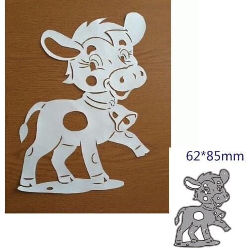 Metal cutting dies cut die mold Animal cow decoration Scrapbook paper craft knife mould blade punch stencils