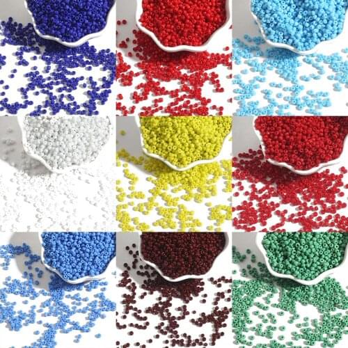 Fashion 2 3 4mm Beautiful Solid Color Crystal Round Beads Glass Beads Seed Spacer Beads For Garment Bags shoes DIY accessories