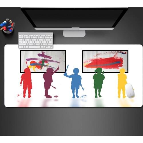 Fashion Creative Abstract Game Mouse Pad High Quality Best-Selling Advanced Non-Slip Rubber Pad Office Special Desk Mat