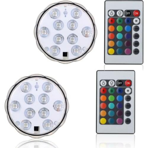 NEW PRODUCTS Kitosun Waterproof LED Lights Remote Controlled Pool Lighting Tea Lights Candle Lights for Wedding Party Halloween