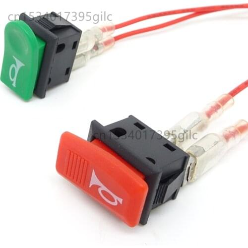 Baby stroller switch, electric car switch, boat type battery car horn switch start reset motorcycle switch