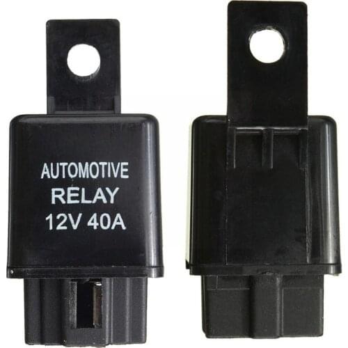 Air conditioning relay 12VDC 24VDC NVF-9 car relay Auto Bike Car Van foot SPST Boat Alarm Pin Relay plug-in 4 Automotive 4 I5U7