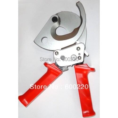 Ratchet Cable Cutter HS-500B, cable cutting tool for Copper Aluminum cables 400mm2 max