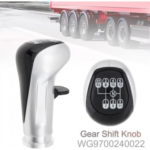 8 Speed Gear Shift Lever Knob with Gearbox Splicer Switch WG9700240022 for Shacman Delong Truck Spare Parts Sinotruk Howo A7