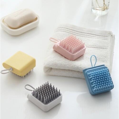 Pet Bath Brush Cats and Dogs Massage Brush Universal Convenient Bath Brush Cleaning Supplies Cleaning Supplies Puppy Brush