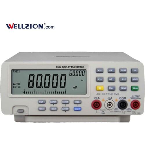 VC8145,80000 Digits True RMS Bench Type Auto Ranging Multimeter