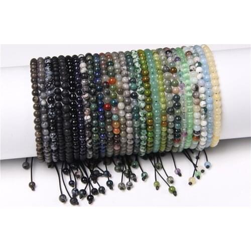 Vintage Natural Stone Bracelet Men Chakras Beads Adjustable Bracelets Wealthy Love Gift For Women Handmade Yoga Pulsera Jewelry