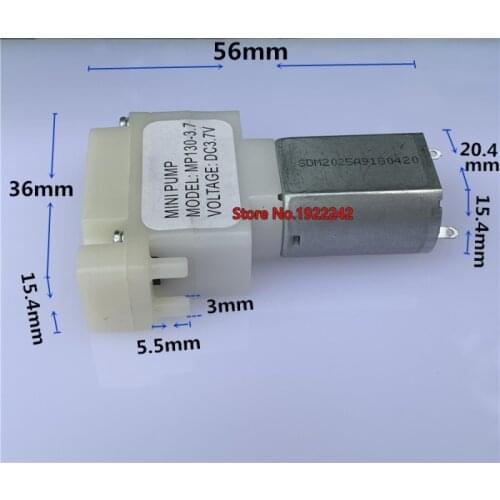 High quality 130 air pump DC3V 3.7V fishing pump air boosting pump , DIY