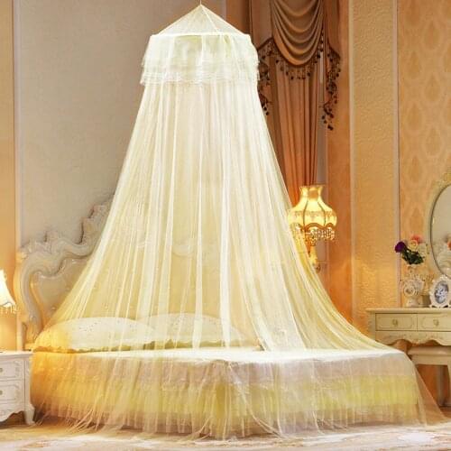 1pc 5 Colors Worldwide Elegant Round Lace Insect Bed Canopy Netting Curtain Dome Mosquito Net