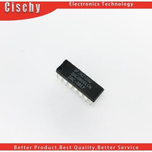 10pcs DAC0800LCN DIP16 DAC0800 DIP-16 DIP