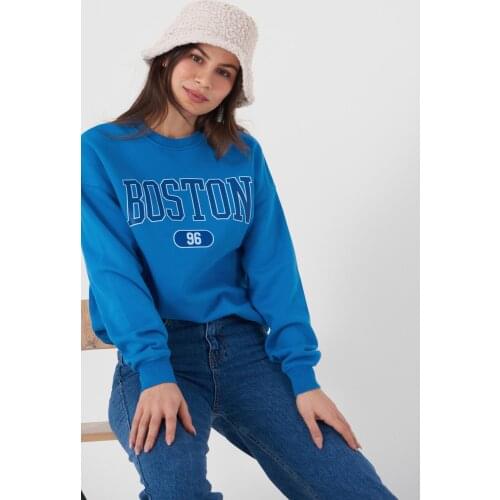 ADDAX Women's Sweatshirts With Inscriptions