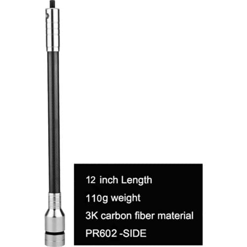 12 Inch Balance Bar PR602-SIDE Balance Rod Archery Carbon System Side Rod Damper Aluminium Alloy SStabilizer Reduce Shock Noise