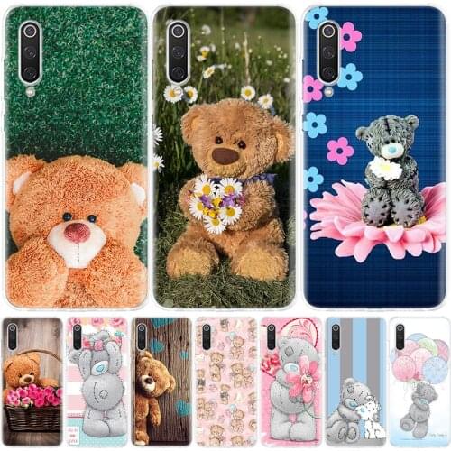 Tatty Teddy Me To You Bear Phone Case for Xiaomi Note 10 Mi 11 9 8 CC9 5X 6X A1 A2 A3 9T 10T Lite Pro Poco F1 X3 NFC F3 Cover Co