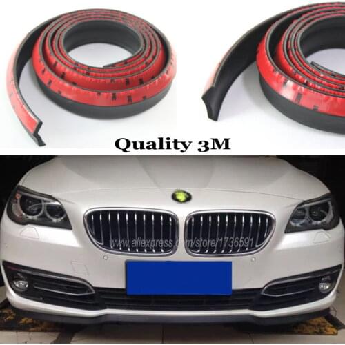 For BMW 1 E82 E87 E88 X1 E84 X3 E83 3 E46 E90 E91 E92 E93 M3 E46 E92 E93 Car Front Rubber Bumper Lip Splitter Skirt Protector