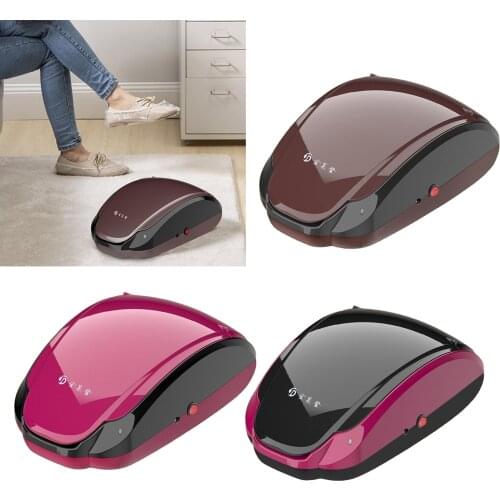 Electric Automatic Shoe Cover Dispenser Machine, Rechargeable Shoe Covers Dispenser for Home, Shop and Office
