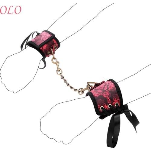 IKOKY Sexual Handcuffs SM Bundling Flirt Sex Toys For Woman Chastity Adult Games