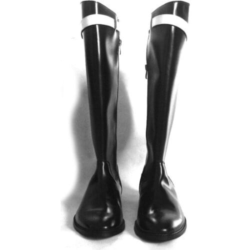 Classic Over the knee Boots Flat Full Grain Leather Mens Ridding Boot