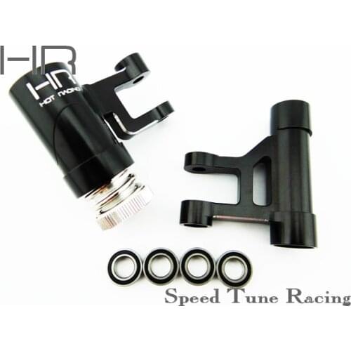 Hot Racing Optional blue aluminum steering bell crank for Losi 1/5 DBXL