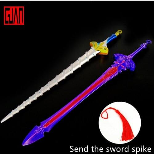 Alloy Sword Weapon Model Game Props Destiny Night Surrounding Props Guarding Night Without Regret Lake Light Pendant Ornaments