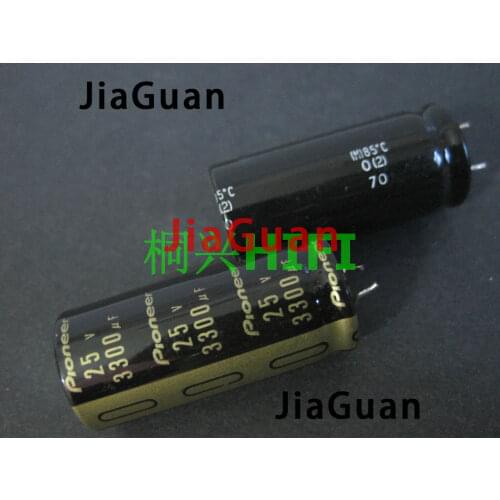 4pcs Original NEW NIPPON PIONEER 25v3300uf 18x40MM audio electrolytic Capacitor CHEMI-CON 3300UF 25V NCC 3300uf/25v