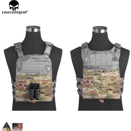 EMERSONGEAR MOLLE Panel For AVS JPC 2.0 VEST Hunting Vests Accessories Multicam Black EM9288