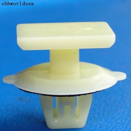 Shhworldsea Free shipping 100pcs POM Yellow Trim Panel Retainer Fastener Clip For Toyota