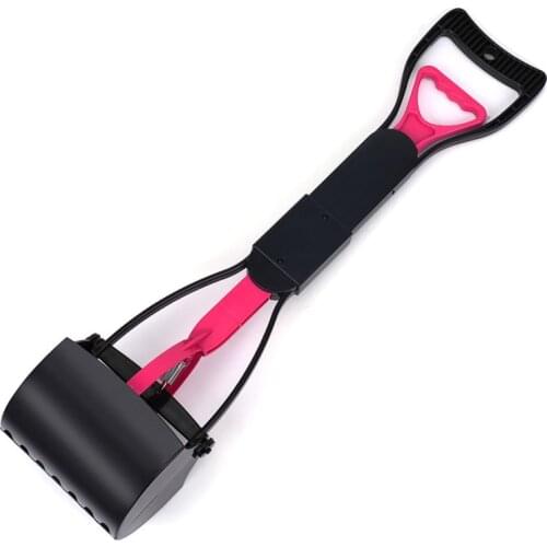 Pet Dog Long Handle Pet Pooper Scooper Dog Cat Waste Picker Jaw Poop Scoop Pick Up Clean Waste Cleaning Tools Pet Supplies