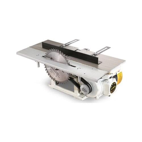 220V 2800r/min Multifunctional Woodworking Saws Desktop Electric 120A Wood Planer Planing Machine With Backing and 1.3KW Motor