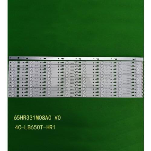 600 pcs/NEW LED backlight bulb strip for 65UA6606 8 L65E5800A L65E5800F 65HR331M08A0 V0 4C-LB650T-HR1