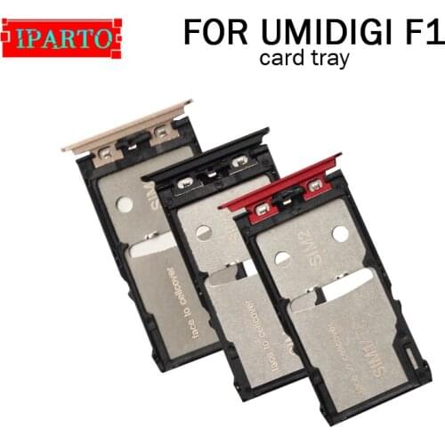 UMIDIGI F1 Card Tray Holder 100% Original New High Quality SIM Card Tray Sim Card Slot Holder Repalcement for F1