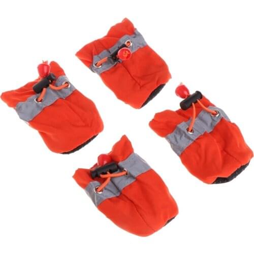 Waterproof Dog Shoes Rain Snow Booties Waterproof Rubber Anti-slip Shoes for Small Dog Puppy