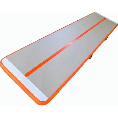 10ft/13ft/16ft Air Track Inflatable Gymnastics Tumbling Mat with Pump Training Yoga Cheerleading Mat for Home Use, Beach, Park