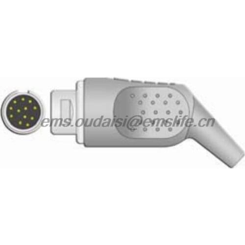 HP ECG 12pin connector for ECG Cable spare parts of patient monitor and cardiography machine