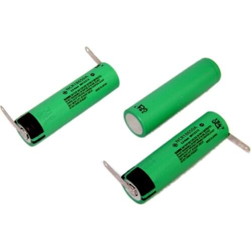 2Pcs Japan Rechargeable Li-ion Battery NCR 18650 3.6V 3100mAh Made in Japan