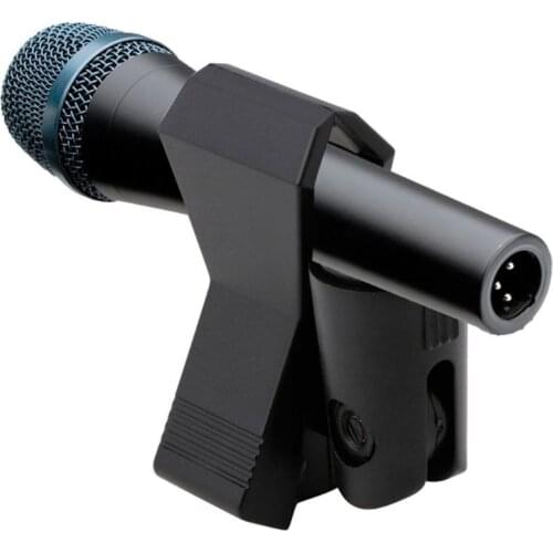 2020 New Flexible Microphone Mic Stand Accessory Plastic Clamp Clip Holder Mount Black