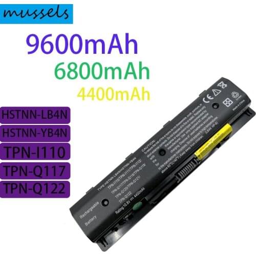 6CELLS Laptop Battery HSTNN-LB4N YB4O LB4O YB4N P106 PI06 PI06XL PI09 For HP For Envy 14 14t 14z 15 17t Series