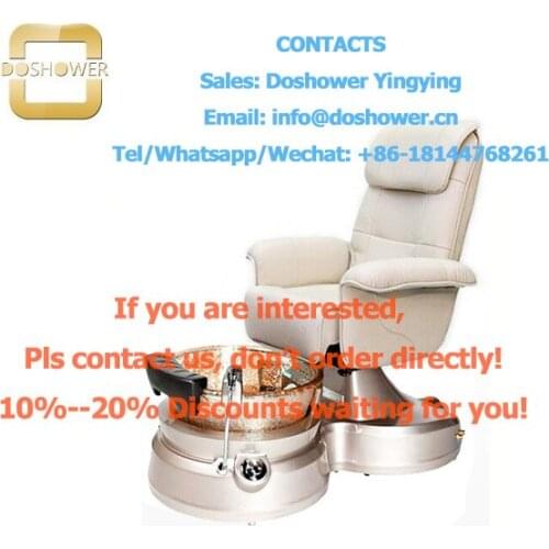 Doshower beauty salon equipment of pedicure spa chair with salon furniture china