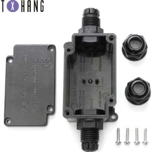 Electrical Home Garden Junction Boxes Cable Connectors Coupler Wire IP66 Waterproof Anti-UV Wiring 2 Way diy electronics