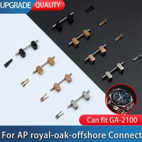 End link Conversion Kit for AP royal-oak-offshore diver watch Connect watch case Bracelet Strap belt for 15400 15500 26331 15202