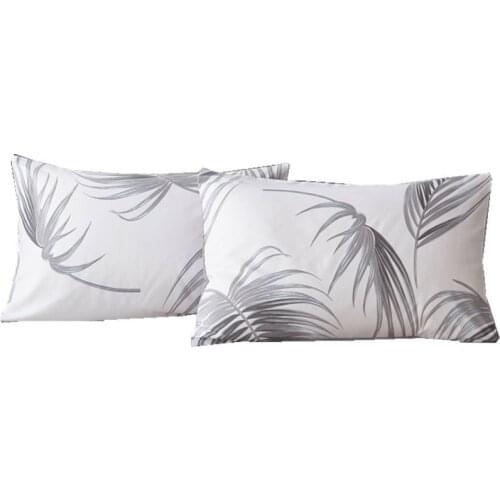 2 pcs Frosted printed pillowcase Simple Nordic pillowcase Plain Pillowcase Cover Chair Seat Square Pillow Cover for bedroom