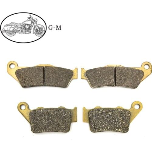 Motorcycle Front / Rear Brake Pads Sets For ATK 250 370 500 620 Intimidator 700 Intimidator 2004