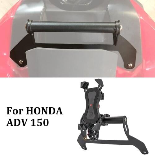 Navigation Bracket Fit for Honda Adv 150 Adv150 2019-2020 Stand Holder Phone Mobile Phone Gps Plate Bracket