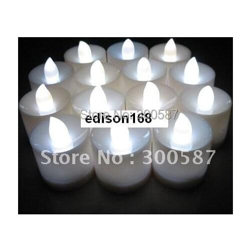 New Electronic LED Flameless Flash Candle Light Lamp 5 color for light